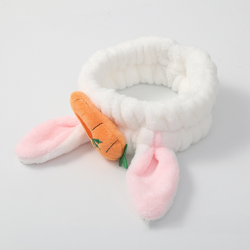 Radish White Headband