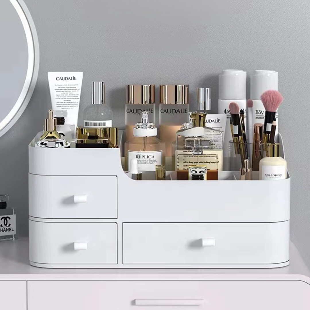 Three Drawers Make-up Storage Box