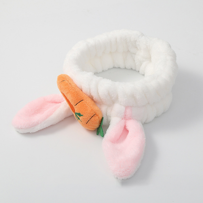 Radish White Headband